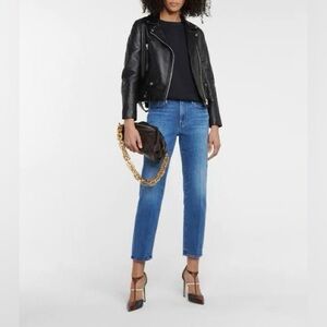 Frame Le Nouveau Straight Mid Rise Jeans